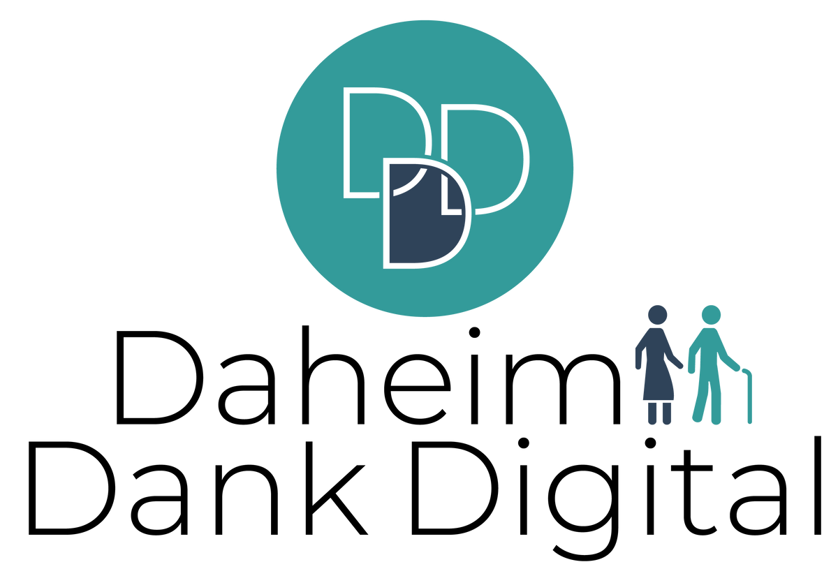 Logo von daheim dank digital